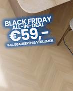 Plak pvc Hongaarse punt licht eiken |  Belakos Futuro 53, Huis en Inrichting, Ophalen, Nieuw