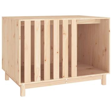 Hondenhok Grenenhout 100x70 cm - Retourdeal! 47% Korting beschikbaar voor biedingen