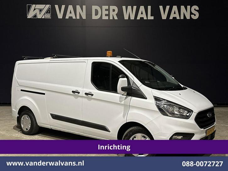 Ford Transit Custom | 2.0 TDCI 130pk L2H1 Inrichting Euro6, Auto's, Bestelauto's, Dealer onderhouden, Te koop, Handgeschakeld