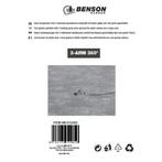 Benson Tuinsproeier - 3 roterende armen - 360 graden - Gr..., Ophalen of Verzenden, Nieuw