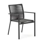 *WOONWINKEL* Kave Home Culip Tuinstoel Touw Met Aluminium Do, Verzenden, Nieuw