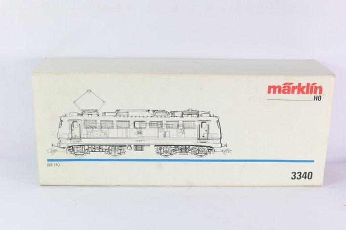 Märklin H0 - 3340 - Elektrische locomotief (1) - BR 110 - DB, Hobby en Vrije tijd, Modeltreinen | H0