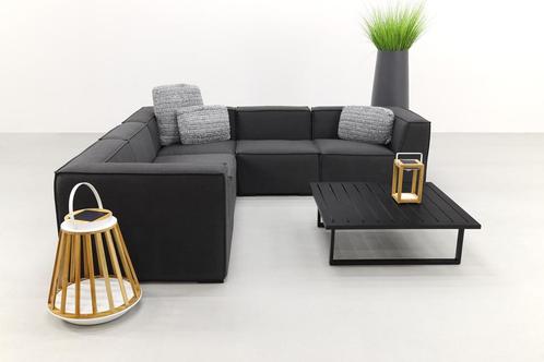 VDG Liberty/Cuba Sunbrella loungeset - Sooty - 6-delig, Tuin en Terras, Tuinsets en Loungesets, Loungeset, Nieuw, Overige materialen