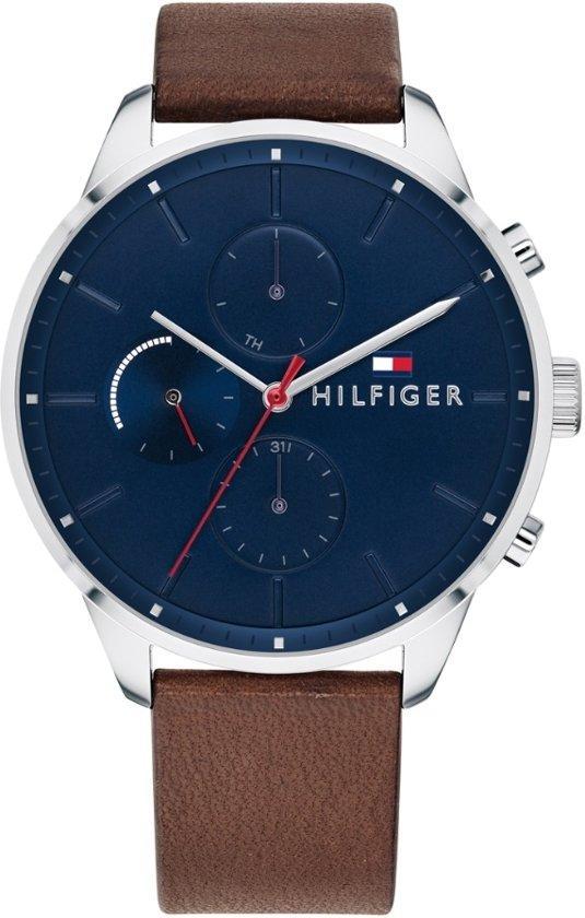 Tommy Hilfiger TH1791487 horloge - heren - bruin - edelstaal, Sieraden, Tassen en Uiterlijk, Horloges | Heren, Verzenden