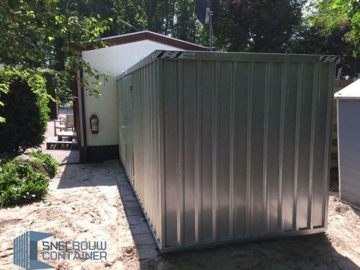 Materiaal opslagcontainer 4 x 2 meter te koop - Kopen!, Doe-het-zelf en Verbouw, Containers