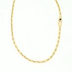 Halsketting - 18 karaat Geel goud - Onyx, Sieraden, Tassen en Uiterlijk, Kettingen, Nieuw
