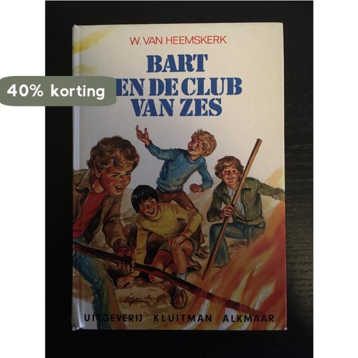 Bart en de club van zes 9789020675429 Jan Heemskerk, Boeken, Overige Boeken, Gelezen, Verzenden
