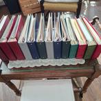 Nederland - 13 Poststukkenalbums met ca. 360 bladen voor 2, Gestempeld