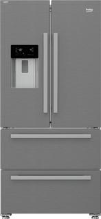 €1249 Beko GNE60530DXN amerikaanse koelkast Vrijstaand 530, Nieuw, Met aparte vriezer, Ophalen of Verzenden, 160 cm of meer