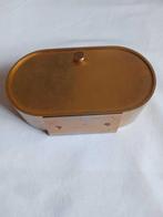 Bureauklok Compendium - Imhof - - Verguld messing -, Antiek en Kunst, Antiek | Klokken