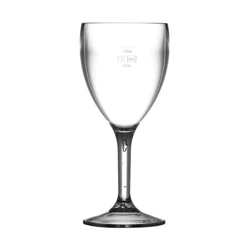 Wijnglazen | Kunststof | 25.5cl | 12 Stuks | Ø75x173(h)mm, Zakelijke goederen, Horeca | Keukenapparatuur, Nieuw in verpakking