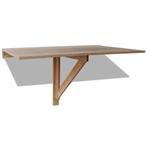 Wandtafel 100x60 Eiken | Retourdeal | Ideaal voor Kleine..., Ophalen of Verzenden, Nieuw