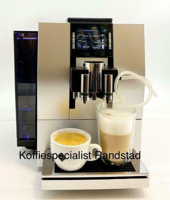 Actie Jura Z6 Z8 Z9 J85 J80 A5 E8 Chroom F7, Witgoed en Apparatuur, Koffiezetapparaten, 10 kopjes of meer, Gebruikt, Gemalen koffie