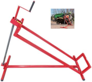 ACTIE: Zitmaaierlift / Kantellift / Kramp krik - max. 400 kg beschikbaar voor biedingen