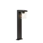 Moderne staande buitenlamp zwart 60 cm IP54 - Chimay, Nieuw, Minder dan 50 watt