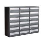 Brievenbusunit Hive set wand 3-breed, 6-hoog - antraciet, Tuin en Terras, Brievenbussen, Verzenden, Nieuw