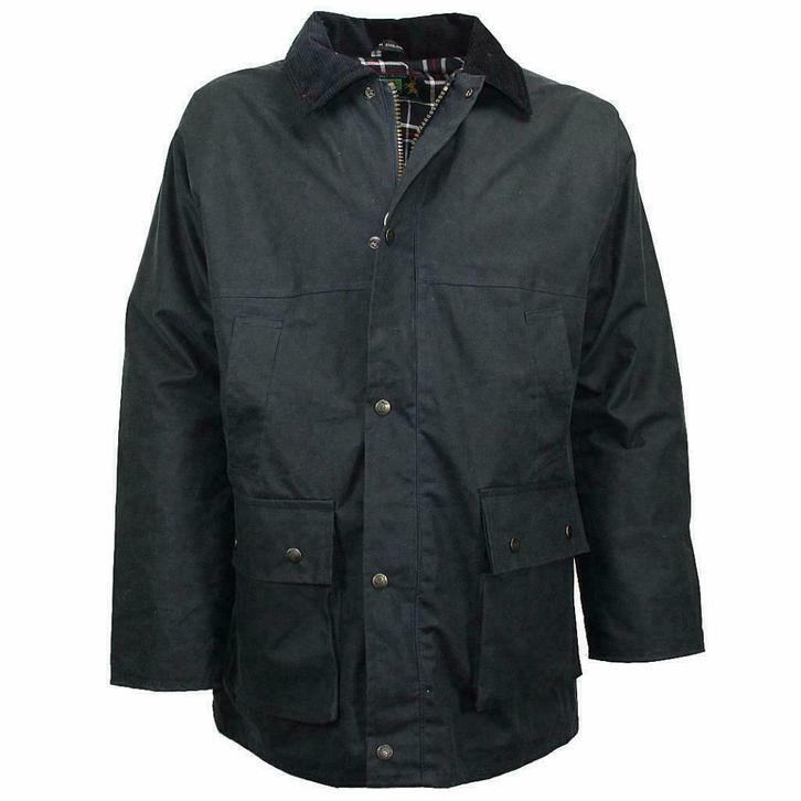 Blauwe Waxjas Hunter Nieuw, Kleding | Dames, Jassen | Winter, Blauw, Nieuw, Maat 46/48 (XL) of groter, Ophalen of Verzenden