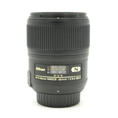 Nikon 60mm F2.8G ED AF-S Micro Nikkor Objectief (Occasion), Audio, Tv en Foto, Fotografie | Lenzen en Objectieven, Macrolens, Zo goed als nieuw