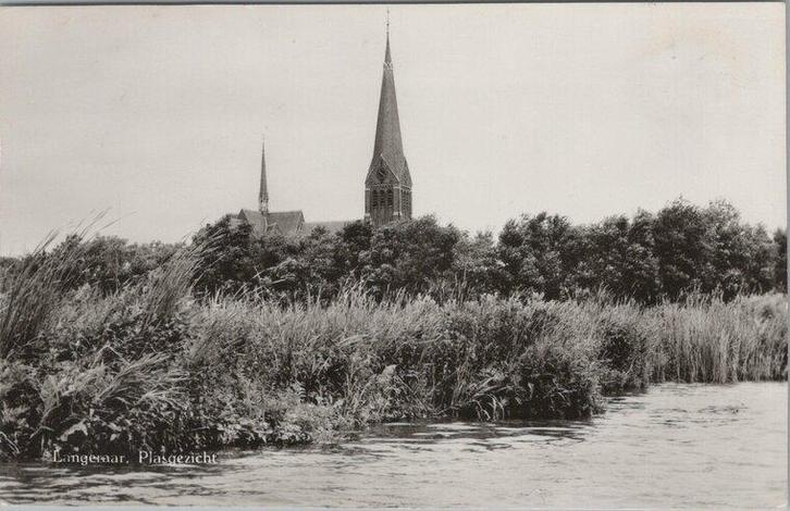 LANGERAAR - Plasgezicht, Verzamelen, Ansichtkaarten | Nederland, Verzenden