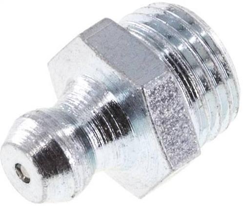 Rechte Hydraulische Smeernippel Staal M10x1 DIN 71412 [10, Doe-het-zelf en Verbouw, Overige Doe-het-zelf en Verbouw, Nieuw, Verzenden