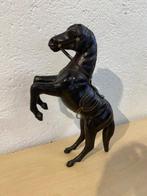 sculptuur, cavallo rampante - 38 cm - Leder