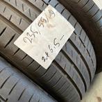 4 x Continental PremiumContact 6 235-55-19 Zomerbanden 6,5mm, Auto-onderdelen, Banden en Velgen, 19 inch, Gebruikt, Ophalen of Verzenden