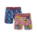 -17% Muchachomalo  Muchachomalo boxers  maat L, Kleding | Heren, Ondergoed, Verzenden, Rood