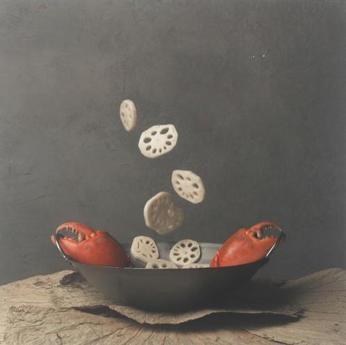 Marie Cecile Thijs (1964), Lotus Root en Cooked Crab, Antiek en Kunst, Kunst | Schilderijen | Modern