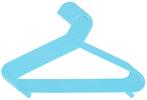 Bieco Kledinghangers Kunststof Licht Blauw 8 stuks 04014151, Kleding | Dames, Kledinghangers, Verzenden, Nieuw