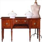 Regency sideboard in bloemmahonie met ebbenhout en brons ca, Antiek en Kunst, Antiek | Meubels | Tafels, Ophalen of Verzenden