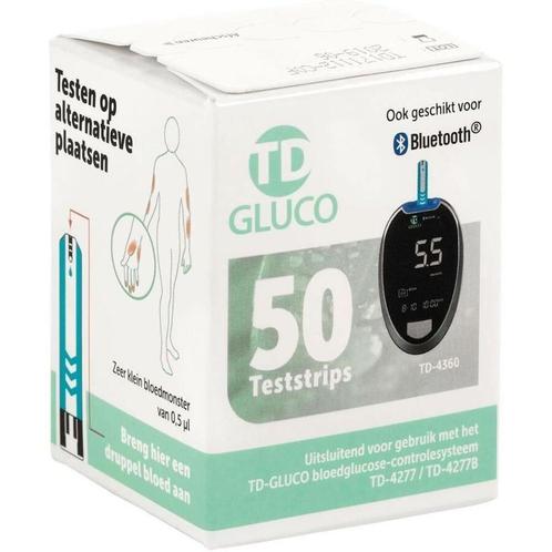 Glucose teststrips HT One TD-Gluco - 50 stuks - bluetooth, Diversen, Verpleegmiddelen, Nieuw, Verzenden