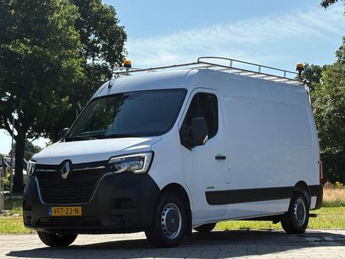 Renault Master T35 2.3 dCi 135 L2H2|NAP|airco|cruise|1e EIG|, Auto's, Bestelauto's, Dealer onderhouden, Lease, Zwart, Handgeschakeld