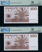 Nederland. - 2 x 100 Gulden 1970 - Pick 93a - consecutive