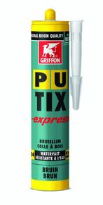 Griffon pu tix express d4 310 ml, bruin, koker, Nieuw, Verzenden