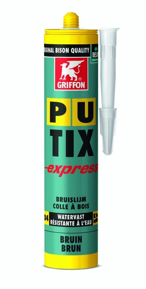 Griffon pu tix express d4 310 ml, bruin, koker, Doe-het-zelf en Verbouw, Overige Doe-het-zelf en Verbouw, Nieuw, Verzenden