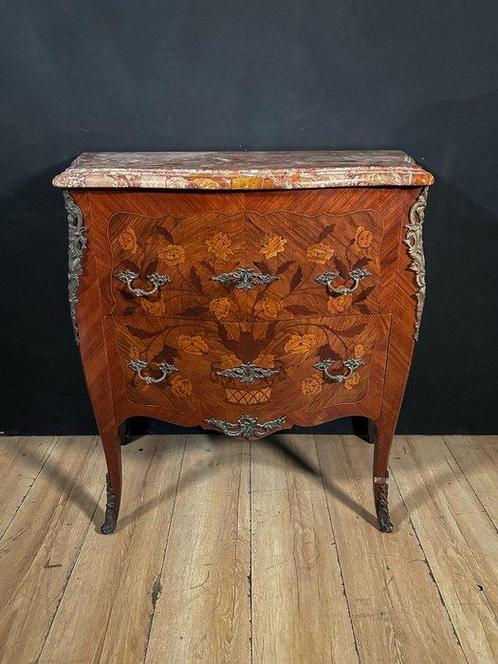 Commode - Hout, Marmer, Antiek en Kunst, Antiek | Overige Antiek