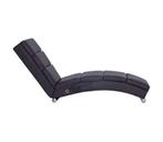 Chaise longue bruin massage | Tweedekansje | OP=OP!, Eenpersoons, Minder dan 75 cm, Nieuw, Ophalen of Verzenden