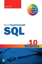 SQL in 10 Minutes a Day, Sams Teach Yourself 9780135182796, Verzenden, Zo goed als nieuw, Ben Forta