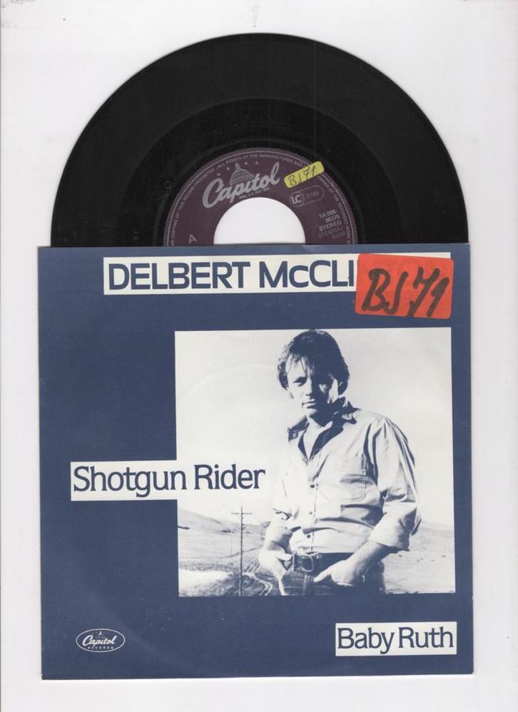 Delbert McClinton – Shotgun Rider / Baby Ruth (1-7-Vin..., Cd's en Dvd's, Vinyl Singles, Verzenden