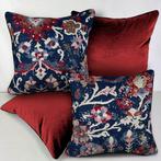 New set of four cushions made with Pierre Frey fabric -