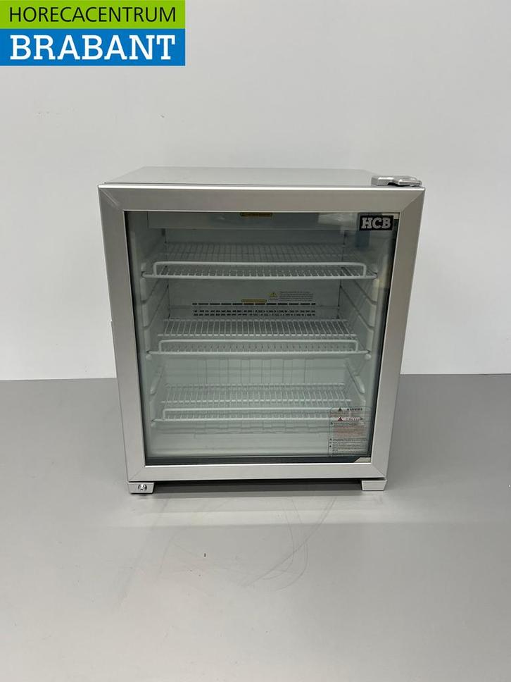 HCB Glasdeurvrieskast Vrieskast met glazen deur 90 liter, Zakelijke goederen, Horeca | Keukenapparatuur, Nieuw in verpakking, Ophalen of Verzenden