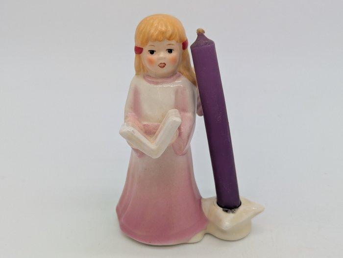 Goebel - Figuur - Engel mit Gesangbuch und Kerzenhalter -, Antiek en Kunst, Curiosa en Brocante