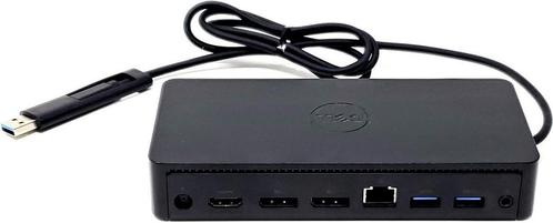 DELL D6000 USB 3.0 (3.1 Gen 1) Type-C Dock + 130W adapter, Computers en Software, Dockingstations, Zo goed als nieuw, Ophalen of Verzenden