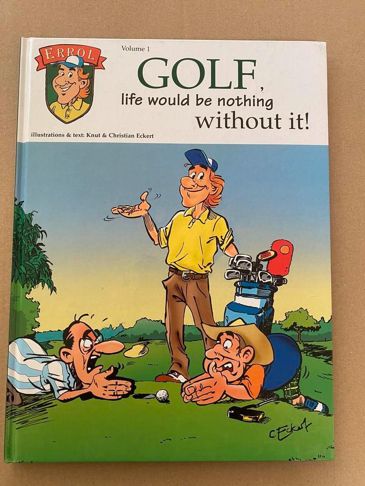 Humoristische Strip over Golf - ENGELS - NIEUW, Boeken, Humor, Zo goed als nieuw, Ophalen of Verzenden