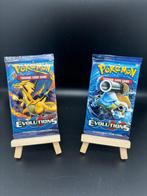 Pokémon - 2 Booster pack - Charizard + Blastoise - xy, Hobby en Vrije tijd, Verzamelkaartspellen | Pokémon, Nieuw