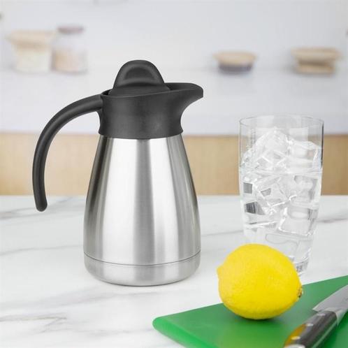 Thermoskan met schroefdop 0,5L, Geborsteld RVS, Zakelijke goederen, Horeca | Overige, Verzenden
