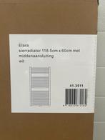 *NIEUW* Wiesbaden Elara Sierradiator 118,5x60,0cm Glans Wit, Doe-het-zelf en Verbouw, Hoog rendement (Hr), Radiator, Nieuw, Ophalen of Verzenden