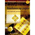 Borduren op papier met bedrukt perkamentpapier / Cantecleer, Verzenden, Gelezen, E. Fortgens