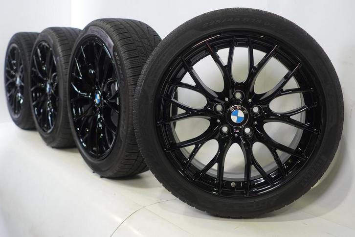 BMW 3 4 serie F30 F31 F32 F33 F36 405M 18 inch velgen Pirell, Auto-onderdelen, Banden en Velgen, Velg(en), Gebruikt, 18 inch, Winterbanden