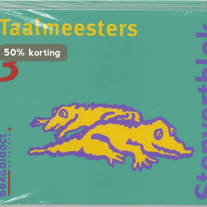 Taalmeesters set 5 ex Leerlingenboek 3 9789026202803 E. Klok, Boeken, Schoolboeken, Gelezen, Verzenden